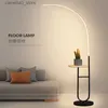 Lampadaires Moderne nordique LED lampadaires salon étude chambre éclairage Dimmable décor Lustre lampadaire intérieur chevet lumières luminaire Q231016