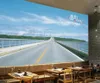 Fonds d'écran personnalisé paysage classique TV fond mur 3D peintures murales papier peint pour salon