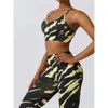 Active Sets Tie Dye 2pcs Yoga Set Women Suit Seamless Leggings Sports Bra Wear Energy Fitness Gym Sportswear Outfit A121BP