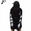 Kvinnors hoodies överdimensionerade tröjor kvinnor toppar harajuku punk gotisk långärmad streetwear banbrytande vetenskap pullovertracksuit