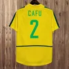 Brasilien Vintage-Trikot ROMARIO RIVALDO Brasilien CARLOS Ronaldinho Camisa de Futebol 1998 2002 Ronaldo KAKA 2006 2000 1994 1970 1957 1950 PELE Retro-Fußballtrikots