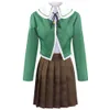 Danganronpa Fujisaki Kuma Chihiro Cosplay Costume Perg Wam Women's JK Mundurs Suit Halloween Carnival Cloth