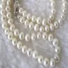 Длинное 30 ювелирное ожерелье из натурального белого жемчуга Акойя диаметром 8-9 мм223L