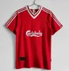 DALGLISH Retro Soccer Jerseys Gerrard 05 Smicer Alonso 93 95 96 97 98 FOWLER TORRES 82 89 91 Maillot 85 86 Kuyt Keane 06 07 08 09 SUAREZ Mangas compridas