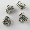 500pcs lot silver plated bail spacer beads marms diy 보석 만들기 펜던트 5x7mm219g