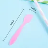 Mini Kunststoff Kleine Gesichtscreme Löffel Gesichtsmaske Stick Kosmetik Spatel Scoop Schönheit Make-Up Sticks Löffel Werkzeuge Vpdjn