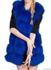 Women's Vests Winter High Quality Fur Vest Coat Luxury Faux Warm Women Fashion Furs Coats Jacket Gilet Veste