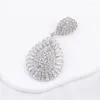 Oorknopjes Klassiek ontwerp Romantische sieraden 2023 Mode Kubieke Zirkoonoxide Voor Dames Elegante Huwelijksgeschenken