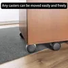 Dywany 35x47 cala drewniane drewniane kafelka podłogowa mata Rolling Protect Protect podłogi do pracy domowej bez poślizgu bez curlingu
