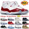 Jumpman 11 11s Basketball Shoes Cherry Cool Cement Grey DMP 2023 Gamma Blue Low Yellow Snakeskin Midnight Navy 72-10 Concord Bred Sports Trainers Men Women Sneakers