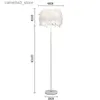 フロアランプリーディングランプファッションフェザーフロアランプテーブルランプモダンな快適なインテリアデコレーションベッドルームスタディE27電球LEDランプQ231016