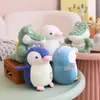 Bambole di peluche 25 cm Kawaii Pinguini Coccodrilli Bambola Simpatici animali di peluche Mini Figure Peluche Morbidi Bambini Giocattoli per bambini per ragazze Ragazzi Regali 231016