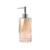 Zeepdispenser Eenvoudige Crystal Body Wash Lotion Fles Thuis Draagbare Handdesinfecterend Shampoo Badkameraccessoires