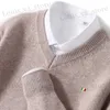 Men's Sweaters Men's Cashmere Warm Pullovers Sweater V Neck Knit Autumn Winter Fit Tops Male Wool Knitwear Jumpers Bottoming shirt Plus Size T231016