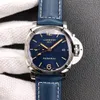 Paneraii Sapphire Panerai Paneria Mirror Watch Factory Factory Watches Designer Swiss Automatic Movement Size 42mm Cowhide Strap Moveme Automatic Moveme