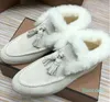 Designer womens White black Blue dress casual Shoes Winter snow walk Plus Size 35-46