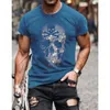 Herren-T-Shirts, hochwertige Mode, Herrenbekleidung, übergroßes T-Shirt, Y2K-Kapitän, Strass-Designer, kurzärmlig, Tops, Strand, lässig, Straße