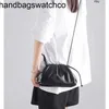 Bottegassvenetas Bags Pouch Clutch Bag Cloud Pleated Womens Sheepskin Single Shoulder Crossbody Soft Leather Net Red Handheld Korean Style