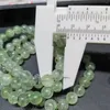 Decorative Figurines Natural Prehnite Bracelets 8MM Beads Bracelet Handmade Gifts Jewelry