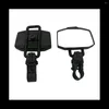 Capas de volante 1 par espelho retrovisor para motocross atv/utv invertendo 1.5/2 Polegada lateral universal