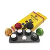 Watch Repair Kits Metal Oiler Stand 4 Dish Oil Dip Storage Tool With Colors Dust Cover For Watchmaker Repairing