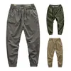 Men's Pants Training Trousers Ankle-Length Deep Crotch Thin Solid Color Elastic Waist Male Sweatpants Men Breathable