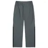 Men's Pants GRAILZ 2023 Workwear Functional Structure Pressure Glue Zipper Straight Leg Grey Black