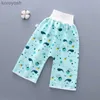 Pañales de tela Pañales para bebés Pantalones impermeables Pantalones de entrenamiento de orina a prueba de fugas para niños Pañales de tela lavables Cama para dormir para niños Entrenamiento para ir al baño L231016