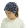 Berets 1Pc Woolen Knitting Wool Hat Warm For Woman Lady Girl Cloche