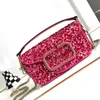 Diamonds Handbags Designer Crossbody Bag Handbags High Quality Women Shoulder Bags Metal Sliding Chain Flap Magnetic Buckle Clutch Purse Square Lady Bags LJ041702