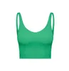 Yoga Bra Align Tank Womens Sport Bra Classic Popular Fitness Butter Soft Tank Gym Crop Yoga Vest Beauty Back Sock Proof med avtagbar bröstkudde grossist