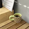 Muggar Solid Color Ceramic Mug Coffee Cups Par Water Cup Milk Tea Afternoon Drinkware 231013