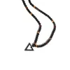 Ожерелья с подвесками, мужское ожерелье, портативное декоративное стильное треугольное запасное украшение для вечеринки, подарок на день рождения