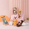 Bonecas 2 Pcs Simulação Princesa Brinquedo Mini Bonito Dormir Bebê Série Boneca Animal Dos Desenhos Animados Para Crianças Kawaii Presente 231016