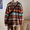 Männer Pullover Harajuku Stil Pullover Lose Casual Rundhals Herbst Koreanische Ins Hong Kong Vielseitig