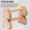 Panche per addominali Supporto per flessioni Barra per flessioni in legno Esercizi Parallette antiscivolo Supporti per maniglie Calisthenics Attrezzature per il fitness Allenamento per la forza a casa 231016