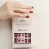 Falsche Nägel 24 teile/satz Nette DIY Nail art Bogen Drücken Auf Maniküre Verlängerung 3D Spitze Gefälschte Volle Abdeckung