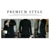 Męskie garnitury jedno przyciskowe kombinezon Business Wygodny, ciepły oddychający miękki uczucie na okazję formalną lub półformalną