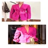 Spring New Design Star w tym samym stylu Kolor Rose Rose Blazer Garpie