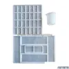 Craft Tools Dominoes Epoxy Resin Mold Storage Box Sile Diy Crafts Jewelry Case Holder Casting Drop5764701 Drop Delivery Home Garden A Dhssp