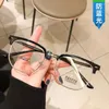サングラスクラシックセミリムレスアンチブルーライトブロッキングメガネメンスクエアレイフィルター眼鏡フレームコンピュータ女性ゴーグル