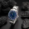 RELOJ Watches Wysokiej jakości 40 mm ceramiczna ramka No Data Sub Watches Automatyczny ruch mechaniczny Luminous Sapphire Fashion Na rękę