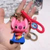 Dekompression Toy Keychain Rainbow Horse Action Figure Model PVC Cartoon Bag Doll Pendant Toys Gift