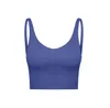 Yoga BH align tank Damessportbeha Klassiek Populair Fitness Boterzachte tank Gym Crop Yogavest Schoonheidsrug Schokbestendig met verwijderbaar borstkussen groothandel