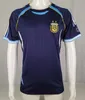 Retro 1986 1998 Maradona Soccer Jersey Caniggia Argentinaes 1996 Batistuta 2000 2001 2006 2010 Riquelme Ortega Crespo 2014 Classic Vintage Football Shirt