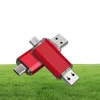 OTG USB Stick Type C Pen Drive 128 GB 64 GB 32GB 16GB USB Flash Drive 30 Hög Speed ​​Pendrive för Typec Device2334792