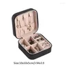 Opbergdozen Bakken Opbergdozen Roze Sieraden Organizer Box Ring Oorbellen Juwelen Sieraden Juwellery Case Make-up Cosmetische Stand Wholesa Dhbes