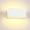 Lampada da parete moderna LED Vanity Light illuminazione da bagno specchio in alluminio montato su bagno regolabile per la casa