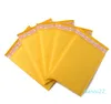 wholesale yellow bubble Mailers bags Gold kraft paper envelope bag proof new express bag packaging shipping bags