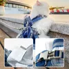 Dog Collars Harness Vest Cat Bow Dress Kitten Clothes Traction Rope Puppy Chest Back Leash Accessories